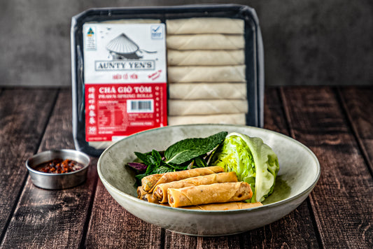 PRAWN SPRING ROLLS: Easy & Delicious Vietnamese Spring Rolls | Fresh & Flavourful