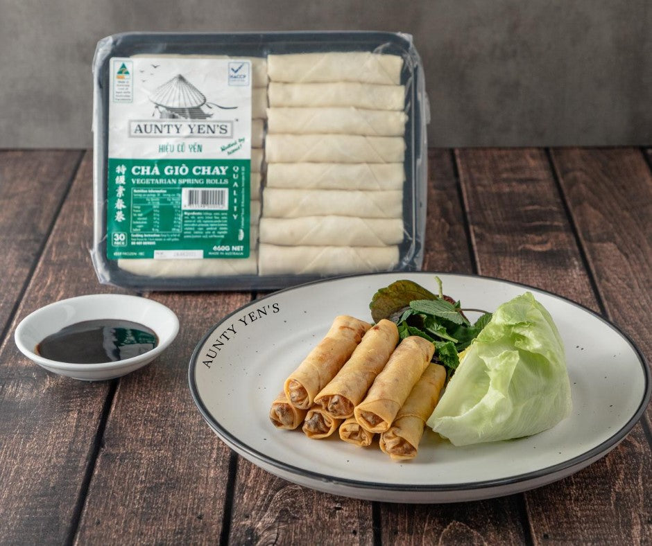 VEGETARIAN SPRING ROLLS: Easy & Delicious Vietnamese Spring Rolls | Fresh & Flavourful